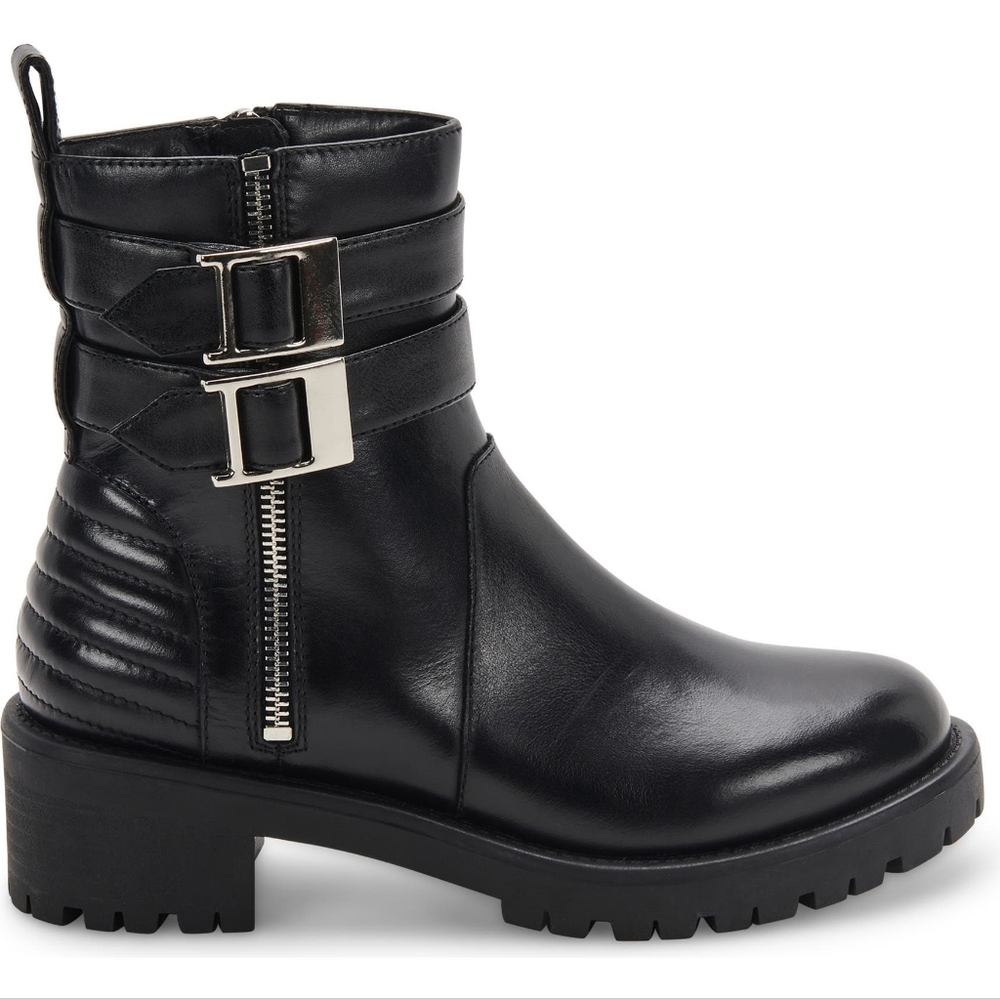 NWT Blondo Mable Waterproof Lug Sole Double Buckle Boot